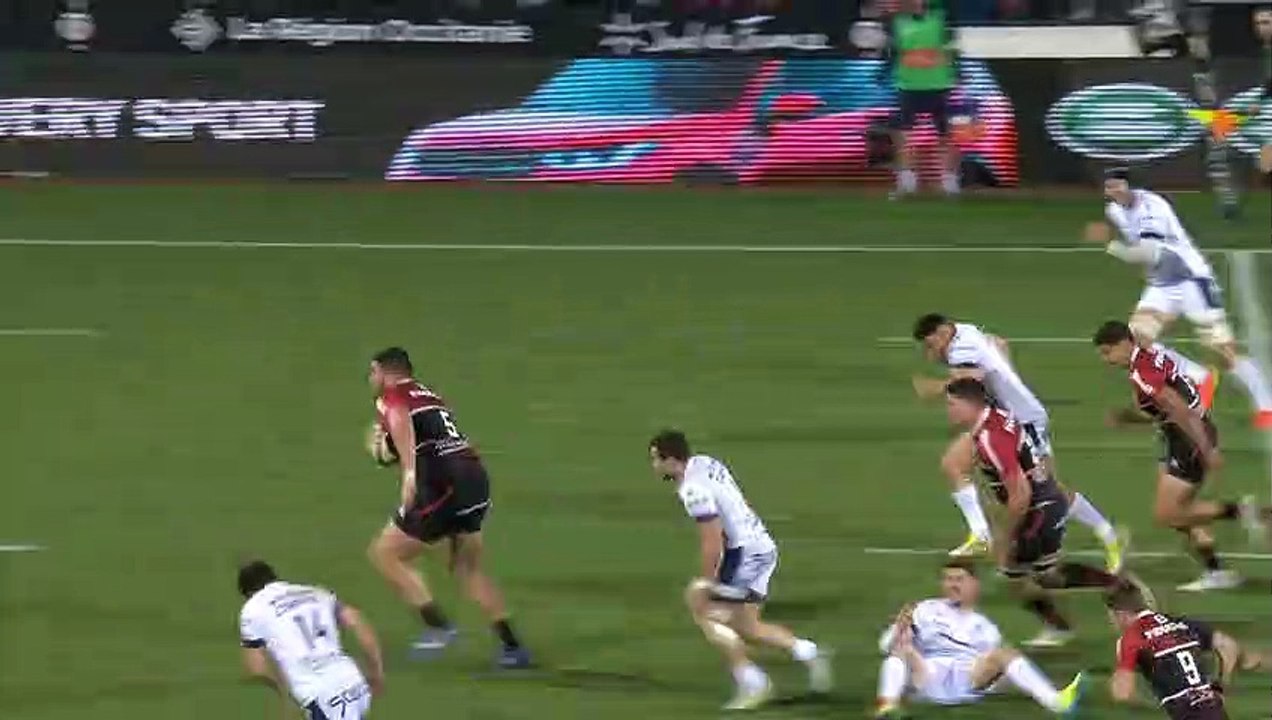 TOP 14 - Essai de Maxime MEDARD (ST) - Stade Toulousain - Montpellier Hérault Rugby - J15 - Saison 2021:2022