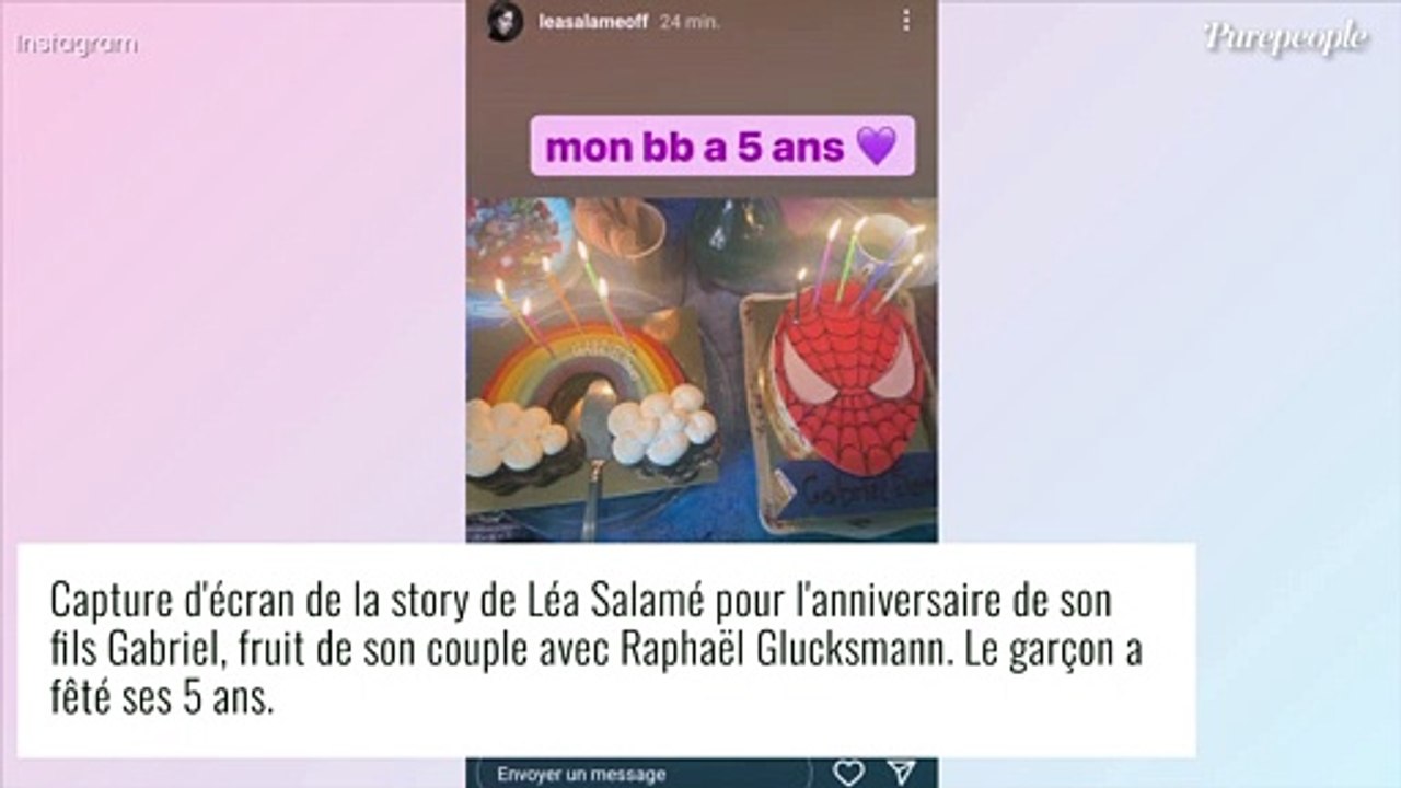 Léa Salamé maman de Gabriel : elle fête les 5 ans de son "bb d'amour"