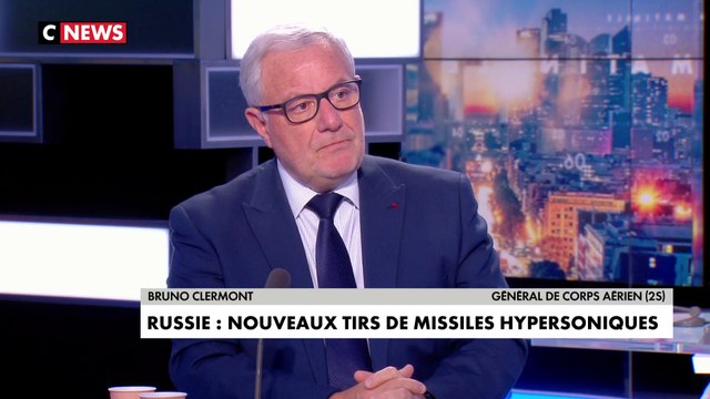 Missiles hypersoniques : «On a une forte présomption sur le fait qu'ils ont été utilisés» par la Russie, avance le général Bruno Clermont