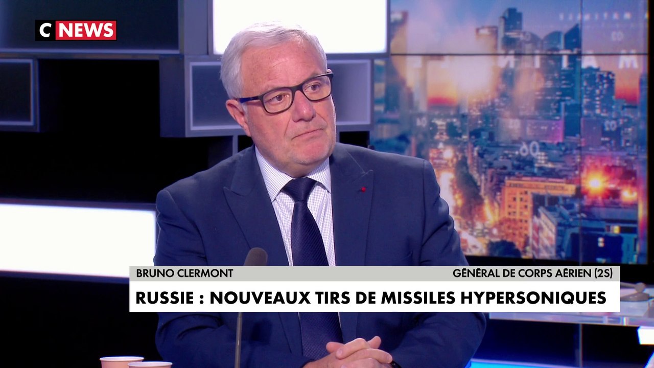 Missiles hypersoniques : «On a une forte présomption sur le fait qu'ils ont été utilisés» par la Russie, avance le général Bruno Clermont