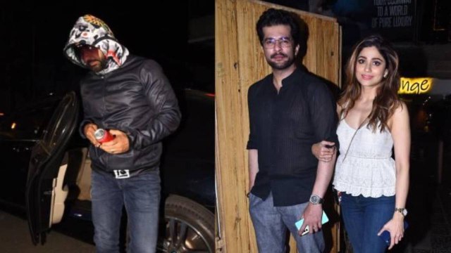 Shilpa Shetty के पति Raj Kundra मुंह छुपाने पर हुए Troll, Shamita Raqesh संग Dinner पर स्पॉट