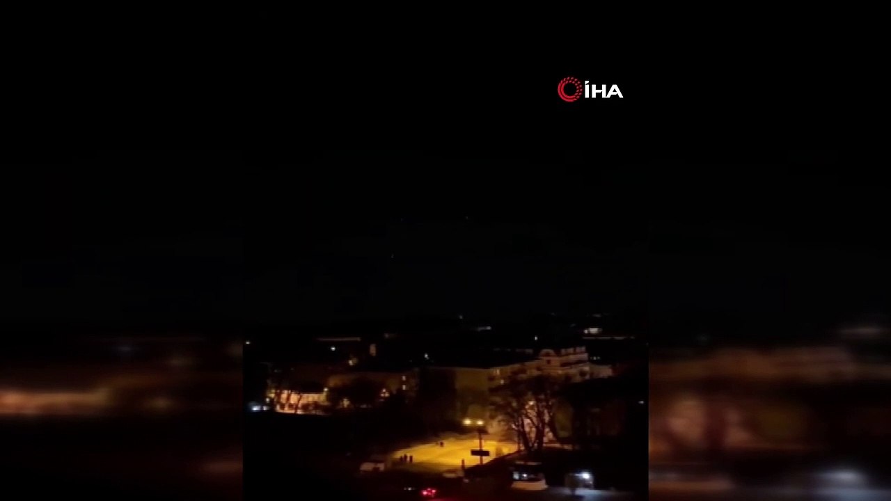 Başkent Kiev’de hava savunma sistemleri devreye girdi