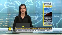Elon Musk challenges Vladimir Putin in a series of tweets  World English News  WION