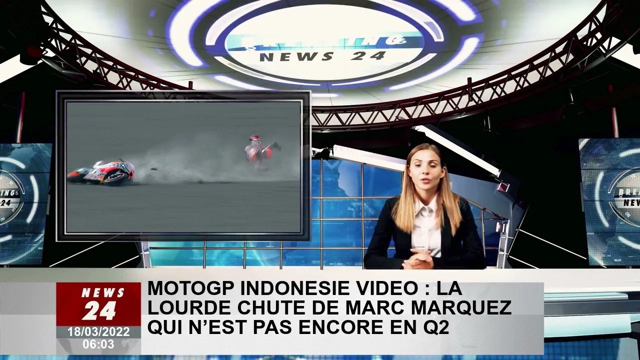 Vidéo MotoGP Indonésie : la chute de Marc Marquez encore en Q2 - Vidéo ...