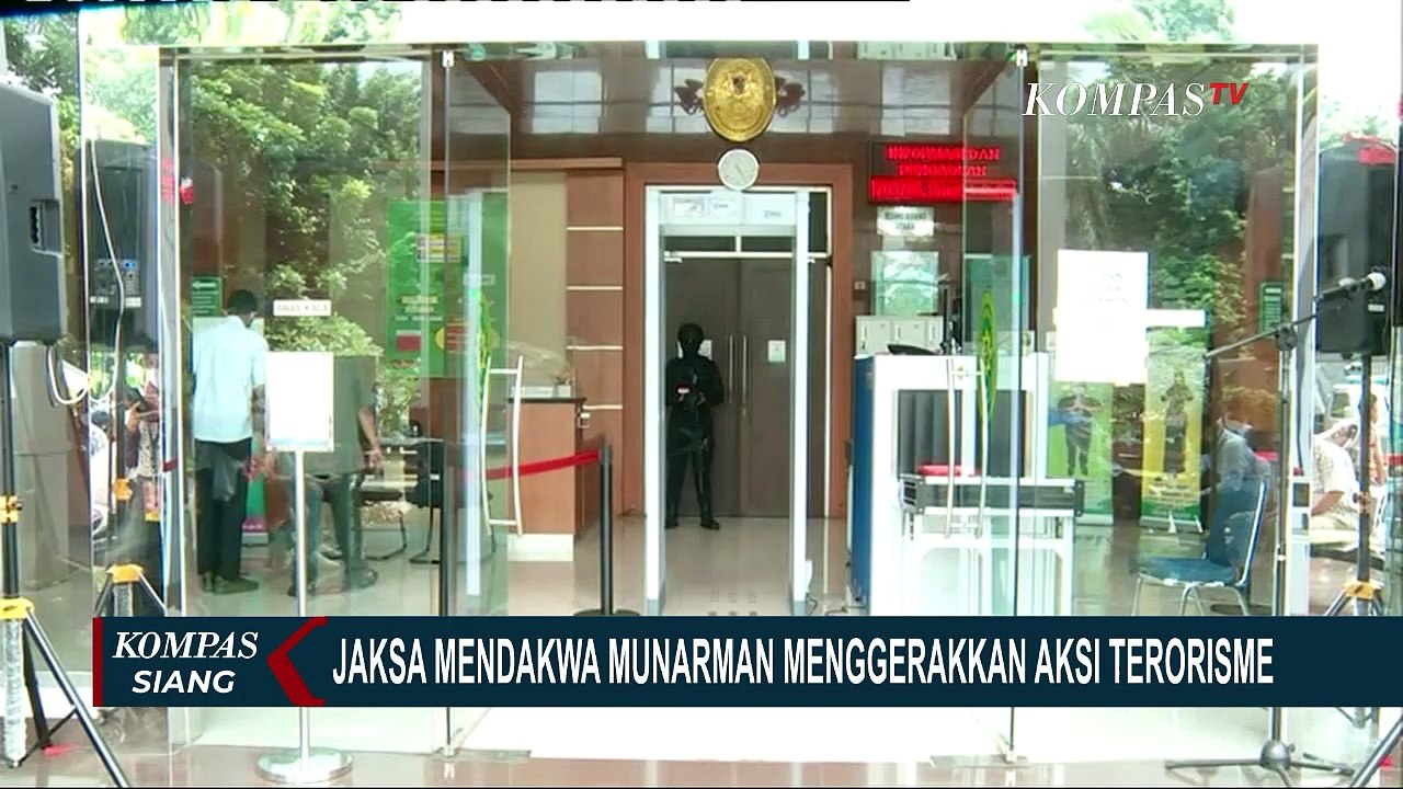 Sidang Pembacaan Pleidoi Kasus Dugaan Terorisme Munarman Digelar Secara Tertutup
