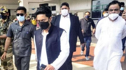 Abhishek Banerjee arrives at Enforcement Directorate office