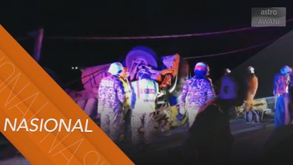 Tiga beranak maut dalam kemalangan