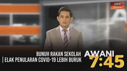 下载视频: AWANI 7:45 [3/11/2020] - Bunuh rakan sekolah | Elak penularan COVID-19 lebih buruk