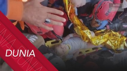 Kanak-kanak 3 tahun ditemui hidup dalam runtuhan bangunan