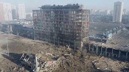 Tüm gözler bugün gerçekleşecek müzakerelere çevrilmişken, Rusya yine Kiev'de sivilleri bombaladı