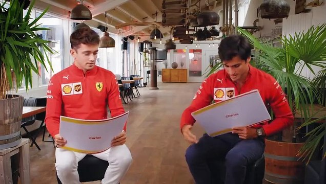 Charles Leclerc & Carlos Sainz Answer Hilarious F1 Fan Assumptions