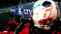 Charles Leclerc Crash @ Jeddah - Turn 22 - Saudi Arabian GP