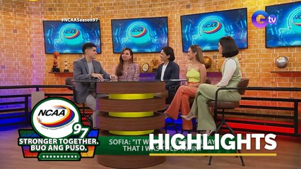 Meet NCAA Season 97 courtside reporters Baileys Acot, Sofia Rodelas, and Chantal Laude | Game On