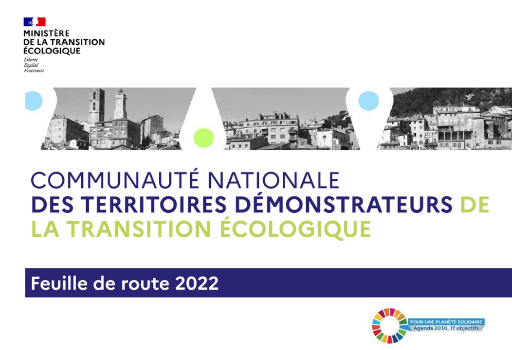 Lancement de la feuille de route 2022 de la Communauté des territoires démonstrateurs de la Transition Écologique  | CGDD