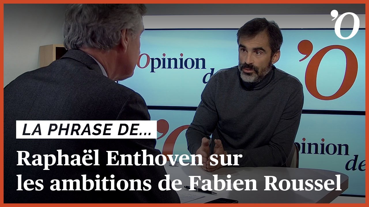 Raphaël Enthoven: «Fabien Roussel se présente pour peser, pas pour gagner»
