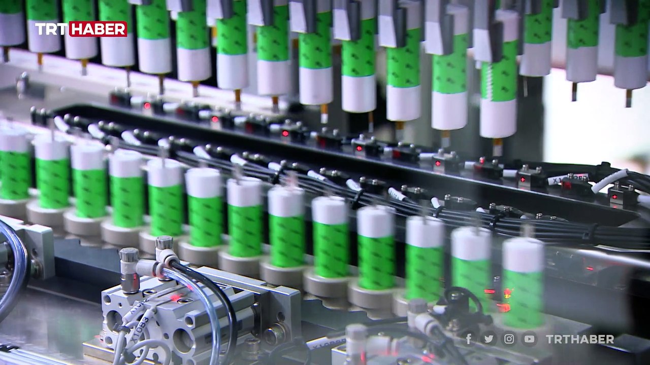 Türkiye'nin ilk lityum iyon pil üretim tesisi seri üretim aşamasına geldi
