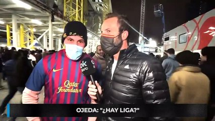 Ojeda: "¿Hay liga?"