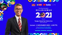 Sesi pembentangan #Belanjawan2021 oleh Menteri Kewangan