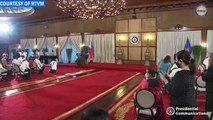 Ceremonial Signing of the Amendments to the Public Service Act and Presentation of Various Enacted Laws Rizal Hall, Malacañan Palace March 21, 2022