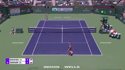 Indian Wells - Swiatek sacrée à Indian Wells