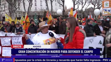 Especial Manifestación por el mundo rural - Madrid 20 de marzo