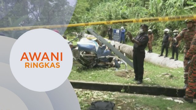 AWANI Ringkas: 2 maut helikopter terhempas di Taman Melawati