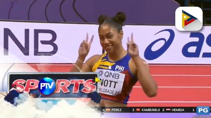 Kristina Knott, kinapos sa 2022 World Indoor Athletics Championships