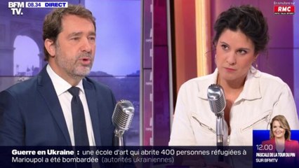 GALA VIDEO - “Vous pouvez me rendre un service ?” : la drôle de question d’Apolline de Malherbe à Christophe Castaner