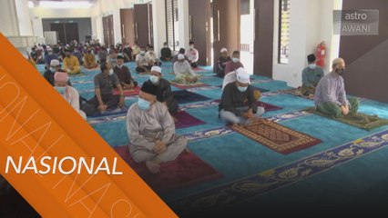 Solat Jumaat tidak dibenarkan di zon merah di Perak