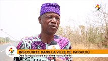 INSECURITE A PARAKOU: DES LAMPADAIRES SOLAIRES VANDALISÉS