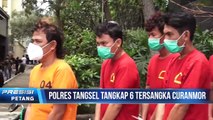 Polres Tangerang Selatan Tangkap 6 Tersangka Kasus Curanmor