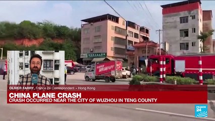 Chinese Boeing crashes with 132 on board, no sign of survivors