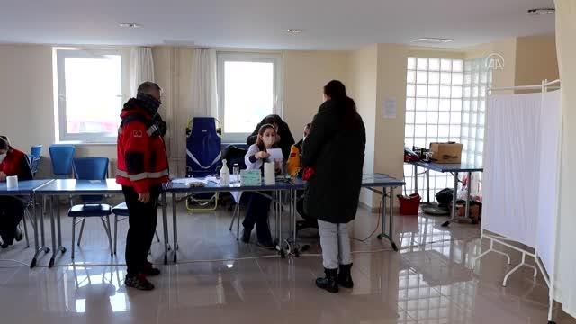 Son dakika: KIRKLARELI - Misafir edilen savaş mağdurlarına 24 saat sağlık hizmeti sunuluyor