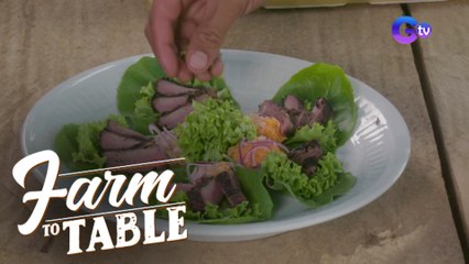 Farm To Table: Is duck breast and atsara a good match?