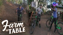 Farm To Table: Chef JR Royol tries trail biking