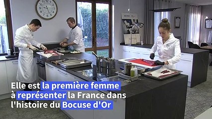 Naïs Pirollet, première femme à représenter la France au Bocuse d'Or Europe 2022