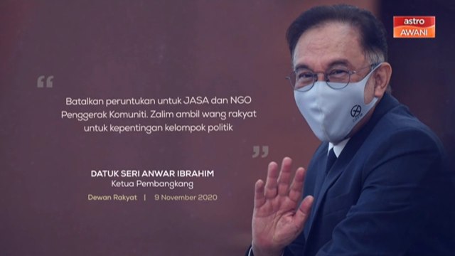 [INFOGRAFIK] Perbahasan Belanjawan 2021: Ini mesej Anwar Ibrahim