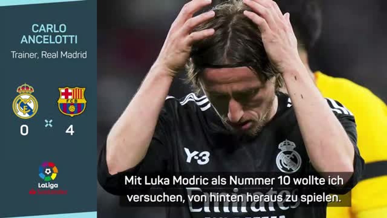 Ancelotti: "Übernehme verantwortung" für blamage