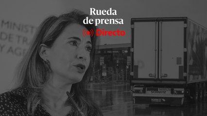 Rueda de prensa de la ministra Raquel Sánchez