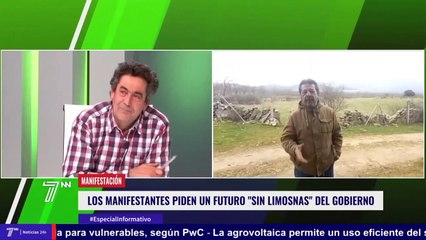Los manifestantes piden un futuro "sin limosnas"