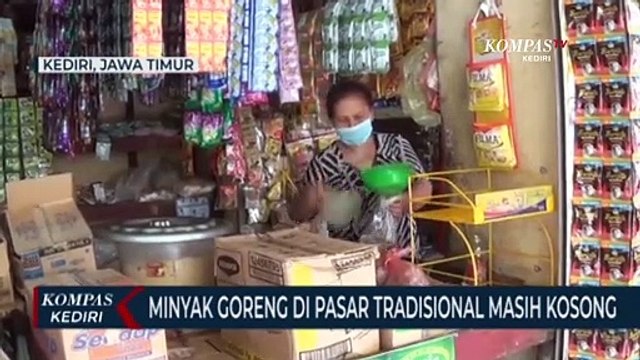 Ketersediaan Minyak Goreng di Pasar Tradisional Masih Langka