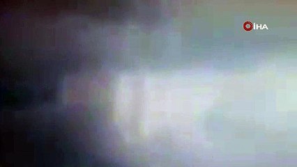 Çin'de yolcu uçağının düşme anına ait görüntü yayınlandı