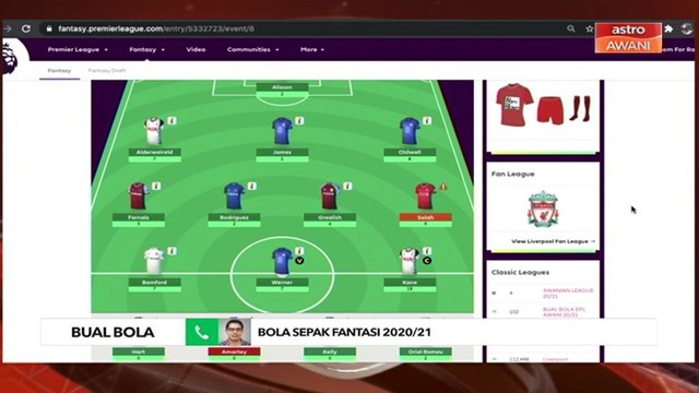 Bual Bola: Bola Sepak Fantasi 2020/21