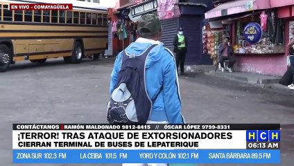 ¡Sin operar, buses de Lepaterique-Tegucigalpa, tras fatal atentado!