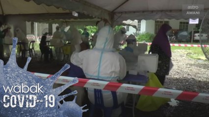 Malaysia catat kes baharu empat digit lima hari berturut-turut