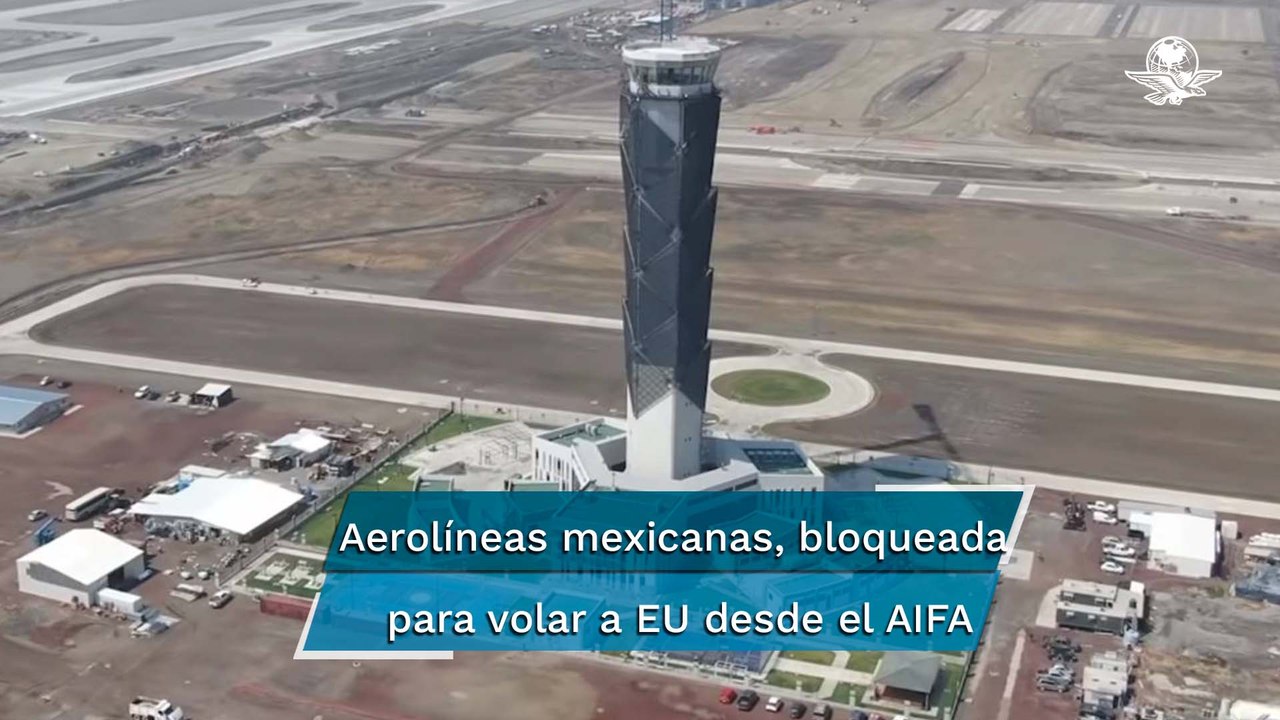 Nace AIFA limitado por aviación degradada