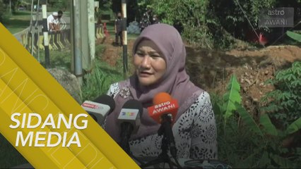 [SIDANG MEDIA] Masalah bekalan air  Sik dan Jeniang
