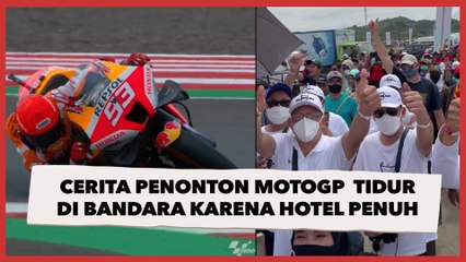 Cerita Penonton MotoGP Mandalika Nekat Tidur di Bandara karena Hotel Penuh