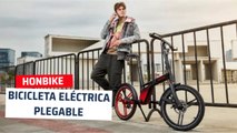 HONBIKE, bicicleta eléctrica plegable