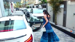Nora Fatehi Looks Beatiful While Spotted at A Production House in Mumbai